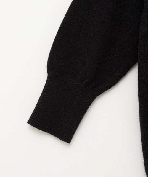 NOLLEY’S(ノーリーズ)の「【WEB限定】ワイドリブヘムロングニット(ニット/セーター・レディース・グレイッシュベージュ/グレー/ブラック・FREE)」の15枚目の写真