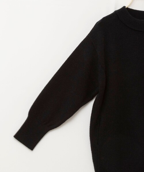 NOLLEY’S(ノーリーズ)の「【WEB限定】ワイドリブヘムロングニット(ニット/セーター・レディース・グレイッシュベージュ/グレー/ブラック・FREE)」の20枚目の写真