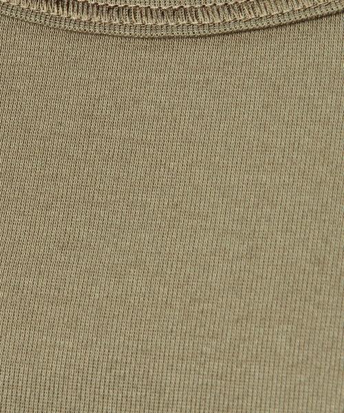 BEAUTY&YOUTH UNITED ARROWS（ビューティーアンドユースユナイテッドアローズ）の「BY ケミランショートスリーブ◆（Tシャツ/カットソー・レディース・ホワイト/ブラック/モカ/オリーブ/ライトブルー・FREE）」の18枚目の写真