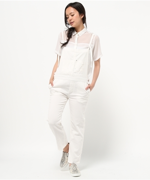 SEVENDAYS=SUNDAY（セブンデイズサンデイ）の「コーデュロイ　サロペットパンツ（サロペット/オーバーオール・レディース・オフホワイト/ベージュ/ネイビー・LARGE/MEDIUM）」の11枚目の写真