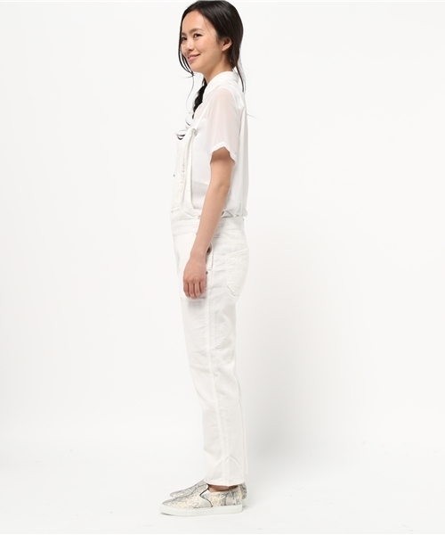 SEVENDAYS=SUNDAY（セブンデイズサンデイ）の「コーデュロイ　サロペットパンツ（サロペット/オーバーオール・レディース・オフホワイト/ベージュ/ネイビー・LARGE/MEDIUM）」の5枚目の写真