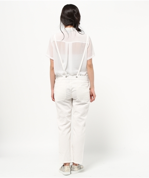 SEVENDAYS=SUNDAY（セブンデイズサンデイ）の「コーデュロイ　サロペットパンツ（サロペット/オーバーオール・レディース・オフホワイト/ベージュ/ネイビー・LARGE/MEDIUM）」の6枚目の写真