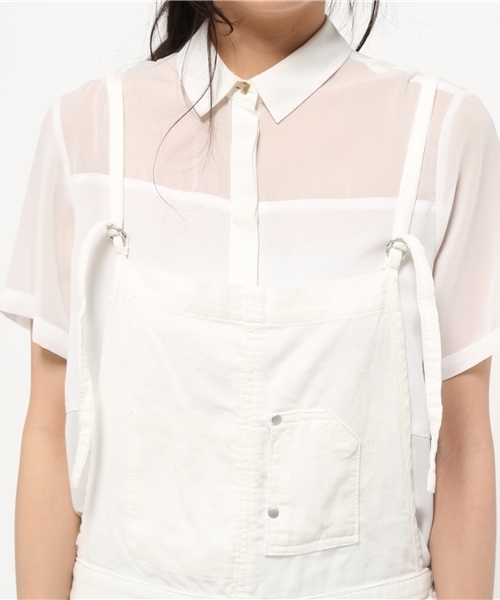 SEVENDAYS=SUNDAY（セブンデイズサンデイ）の「コーデュロイ　サロペットパンツ（サロペット/オーバーオール・レディース・オフホワイト/ベージュ/ネイビー・LARGE/MEDIUM）」の7枚目の写真