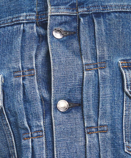 Hyke Type2デニムジャケット ユーズド加工　サイズ3 UNITED ARROWS（ユナイテッドアローズ）の「＜HYKE（ハイク