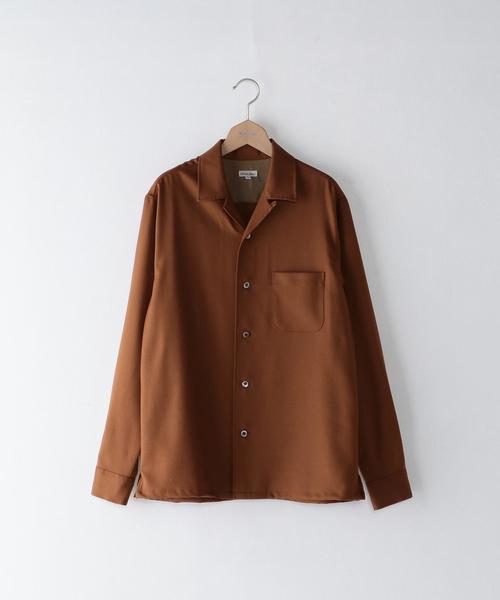 Steven Alan（スティーブンアラン）の「＜Steven Alan＞ WL STRC/SXNY OPENCOLLAR/ｼｬﾂ（シャツ/ブラウス・メンズ・ネイビー/グレー/オレンジ系その他・LARGE/SMALL/MEDIUM/X-LARGE）」の3枚目の写真