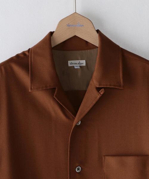 Steven Alan（スティーブンアラン）の「＜Steven Alan＞ WL STRC/SXNY OPENCOLLAR/ｼｬﾂ（シャツ/ブラウス・メンズ・ネイビー/グレー/オレンジ系その他・LARGE/SMALL/MEDIUM/X-LARGE）」の16枚目の写真