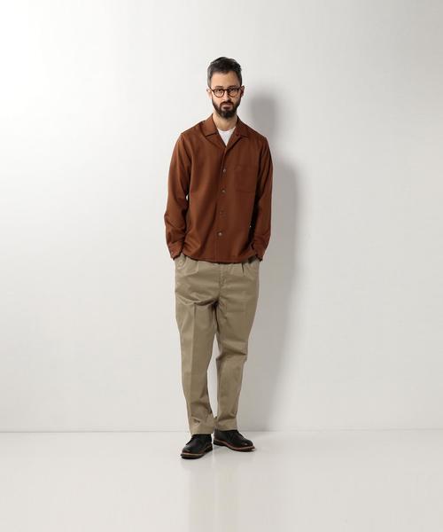 Steven Alan（スティーブンアラン）の「＜Steven Alan＞ WL STRC/SXNY OPENCOLLAR/ｼｬﾂ（シャツ/ブラウス・メンズ・ネイビー/グレー/オレンジ系その他・LARGE/SMALL/MEDIUM/X-LARGE）」の7枚目の写真