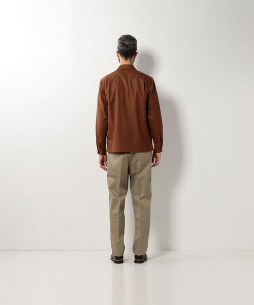 Steven Alan（スティーブンアラン）の「＜Steven Alan＞ WL STRC/SXNY OPENCOLLAR/ｼｬﾂ（シャツ/ブラウス・メンズ・ネイビー/グレー/オレンジ系その他・LARGE/SMALL/MEDIUM/X-LARGE）」の9枚目の写真