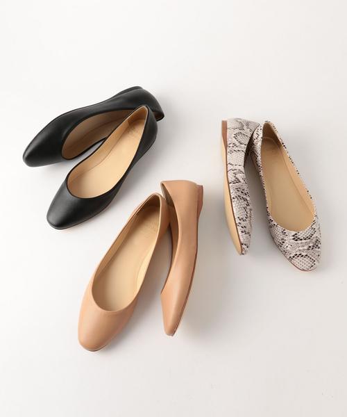 Boisson Chocolat（ボワソンショコラ）の「BBC ｿﾌﾄｽｸｴｱﾌﾗｯﾄ○（パンプス・レディース・ブラック/ベージュ/その他/ホワイト/ゴールド・23cm/22cm/24.5cm/22.5cm/25cm/23.5cm/24cm）」の18枚目の写真