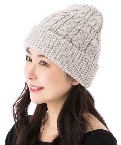 CABALLERO（キャバレロ）の「キャバレロ ニット帽 CABALLERO MILITARY WATCH KNIT PLAIN プレーン（ニットキャップ/ビーニー・レディース・ブラック/ブラック×ホワイト/レッド/マスタード/ブラック×グレー/オレンジ/グレー/カーキ/ネイビー/チャコール/バーガンディー/ロイヤルブルー/ブラウン/パープル/ブラック系その他3/イエロー系その他/グリーン系その他/グレー系その他/レッド系その他/グレー系その他2/レッド系その他2/ブラウン系その他/オレンジ系その他/ブラック系その他2/パープル系その他/ブラック系その他/ブルー系その他2/ブルー系その他・FREE）」の9枚目の写真