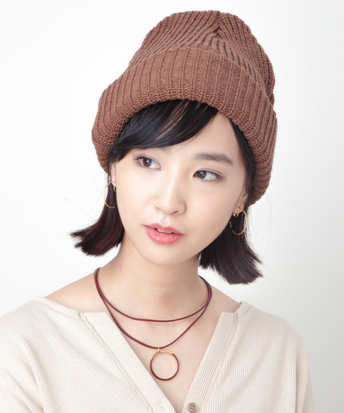 CABALLERO（キャバレロ）の「キャバレロ ニット帽 CABALLERO MILITARY WATCH KNIT PLAIN プレーン（ニットキャップ/ビーニー・レディース・ブラック/ブラック×ホワイト/レッド/マスタード/ブラック×グレー/オレンジ/グレー/カーキ/ネイビー/チャコール/バーガンディー/ロイヤルブルー/ブラウン/パープル/ブラック系その他3/イエロー系その他/グリーン系その他/グレー系その他/レッド系その他/グレー系その他2/レッド系その他2/ブラウン系その他/オレンジ系その他/ブラック系その他2/パープル系その他/ブラック系その他/ブルー系その他2/ブルー系その他・FREE）」の12枚目の写真