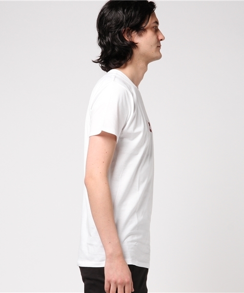 JACKROSE（ジャックローズ）の「STAYHOOD･発光UネックTシャツ（Tシャツ/カットソー・メンズ・ホワイト/ブラック/グレー・M/L）」の4枚目の写真