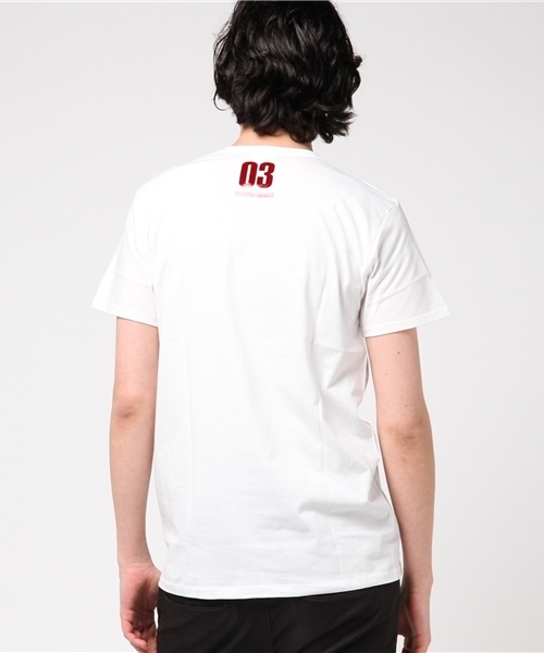 JACKROSE（ジャックローズ）の「STAYHOOD･発光UネックTシャツ（Tシャツ/カットソー・メンズ・ホワイト/ブラック/グレー・M/L）」の5枚目の写真