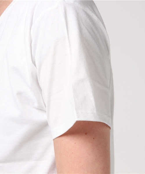 JACKROSE（ジャックローズ）の「STAYHOOD･発光UネックTシャツ（Tシャツ/カットソー・メンズ・ホワイト/ブラック/グレー・M/L）」の8枚目の写真