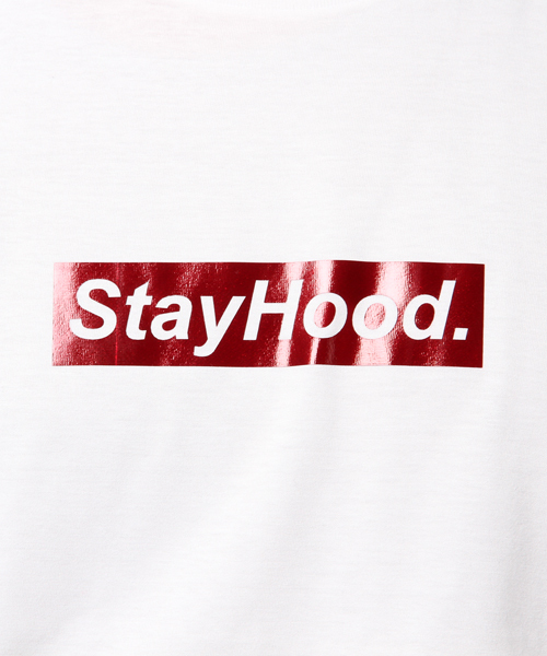 JACKROSE（ジャックローズ）の「STAYHOOD･発光UネックTシャツ（Tシャツ/カットソー・メンズ・ホワイト/ブラック/グレー・M/L）」の9枚目の写真