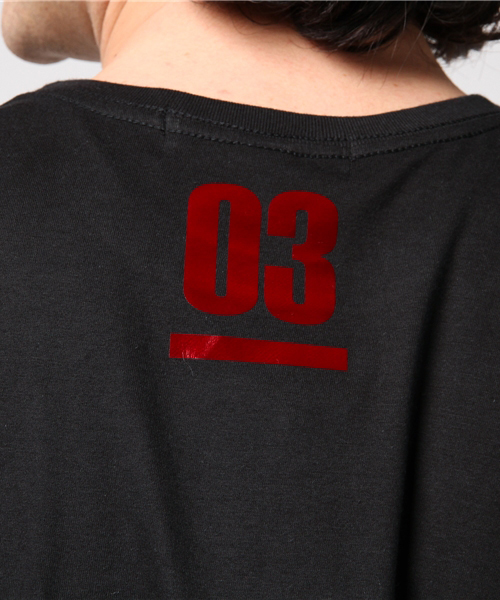 JACKROSE（ジャックローズ）の「STAYHOOD･発光UネックTシャツ（Tシャツ/カットソー・メンズ・ホワイト/ブラック/グレー・M/L）」の11枚目の写真