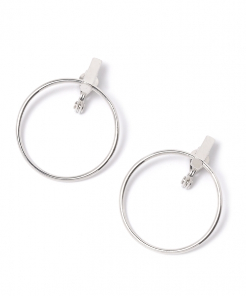 LEPSIM(レプシィム)の「ラウンドカクバークリップ 758895(イヤリング・レディース・ゴールド/シルバー・ONE SIZE)」の3枚目の写真