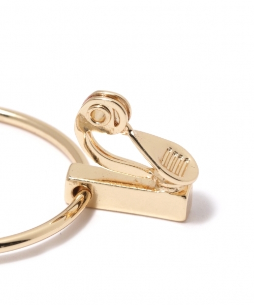 LEPSIM(レプシィム)の「ラウンドカクバークリップ 758895(イヤリング・レディース・ゴールド/シルバー・ONE SIZE)」の5枚目の写真