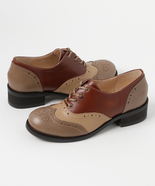 あしながおじさん（アシナガオジサン）の「〈あしながおじさん〉　オックスフォードシューズ（ドレスシューズ・レディース・ダークブラウン/ブラック/ライトブラウン/グレイッシュベージュ/オフホワイト/グレー・24.0cm/23.0cm/23.5cm/22.5cm/24.5cm）」の19枚目の写真