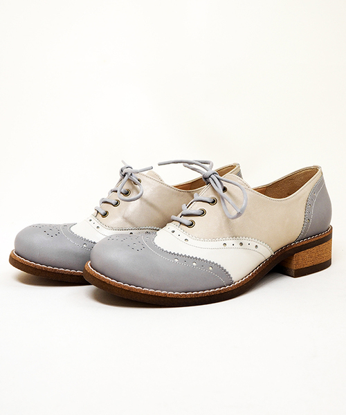 あしながおじさん（アシナガオジサン）の「〈あしながおじさん〉　オックスフォードシューズ（ドレスシューズ・レディース・ダークブラウン/ブラック/ライトブラウン/グレイッシュベージュ/オフホワイト/グレー・24.0cm/23.0cm/23.5cm/22.5cm/24.5cm）」の16枚目の写真