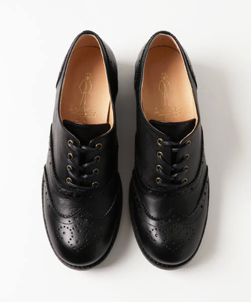 あしながおじさん（アシナガオジサン）の「〈あしながおじさん〉　オックスフォードシューズ（ドレスシューズ・レディース・ダークブラウン/ブラック/ライトブラウン/グレイッシュベージュ/オフホワイト/グレー・24.0cm/23.0cm/23.5cm/22.5cm/24.5cm）」の10枚目の写真