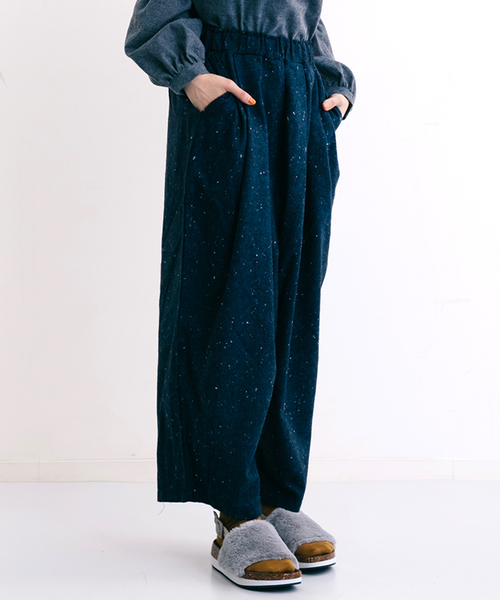 MERLOT（メルロー）の「ツイードタックワイドパンツ2343（その他パンツ・レディース・モカ/ネイビー/ブラック・FREE）」の20枚目の写真