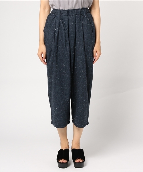 MERLOT（メルロー）の「ツイードタックワイドパンツ2343（その他パンツ・レディース・モカ/ネイビー/ブラック・FREE）」の4枚目の写真