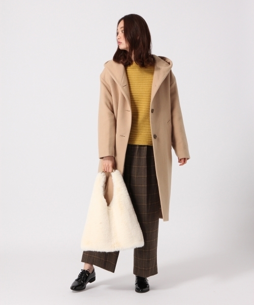 GLOBAL WORK（グローバルワーク）の「7ゲージイタリアワイドリブプルオーバー/758004（ニット/セーター・レディース・ブラック/グリーン系その他/イエロー/グレー・LARGE/SMALL/MEDIUM）」の5枚目の写真