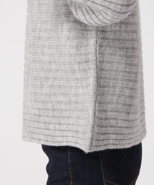 GLOBAL WORK（グローバルワーク）の「7ゲージイタリアワイドリブプルオーバー/758004（ニット/セーター・レディース・ブラック/グリーン系その他/イエロー/グレー・LARGE/SMALL/MEDIUM）」の9枚目の写真