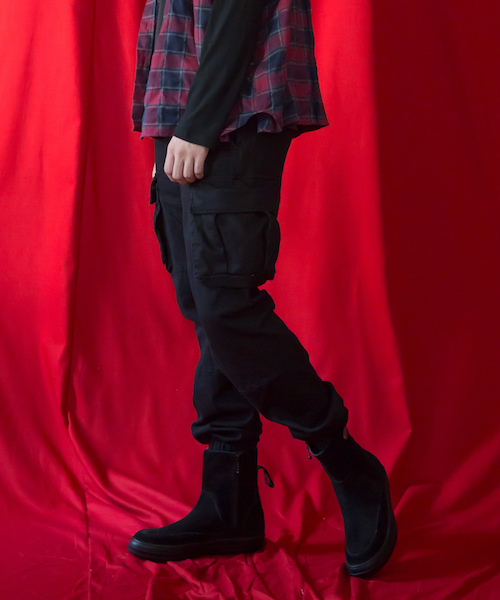 VIRGOwearworks（ヴァルゴウェアワークス）の「SNEAKERS SOLE MIDDLE BOOTS（ブーツ・メンズ・ブラック/グレー・3/4/2）」の5枚目の写真