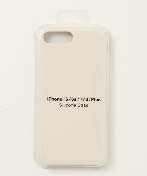 RELAX(リラックス)の「〈RELAX/リラックス〉SMOOTH CASE /スムースケース(iPhone6/iPhone6s/iPhone6 Plus/iPhone7/iPhone7 Plus/iPhone8/iPhone8 Plus対応)(モバイルケース/カバー)」|オフホワイト