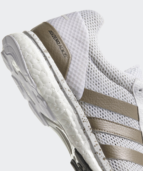 adidas（アディダス）の「アディゼロ ジャパン ブースト adiZERO japan BOOST 3（スニーカー・メンズ・ホワイト/ブラック/グリーン・28.5cm/28.0cm/29.0cm/25.5cm/26.5cm/25.0cm/26.0cm/27.0cm/24.5cm/27.5cm/29.5cm/30.0cm/30.5cm）」の12枚目の写真