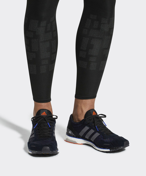 adidas（アディダス）の「アディゼロ ジャパン ブースト adiZERO japan BOOST 3（スニーカー・メンズ・ホワイト/ブラック/グリーン・28.5cm/28.0cm/29.0cm/25.5cm/26.5cm/25.0cm/26.0cm/27.0cm/24.5cm/27.5cm/29.5cm/30.0cm/30.5cm）」の16枚目の写真