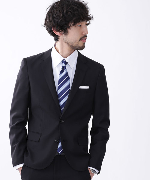 NANO universe（ナノユニバース）の「T/R Investment Jacket（スーツジャケット・メンズ・ブルー/ブラック/グレー・44/48/46）」の7枚目の写真