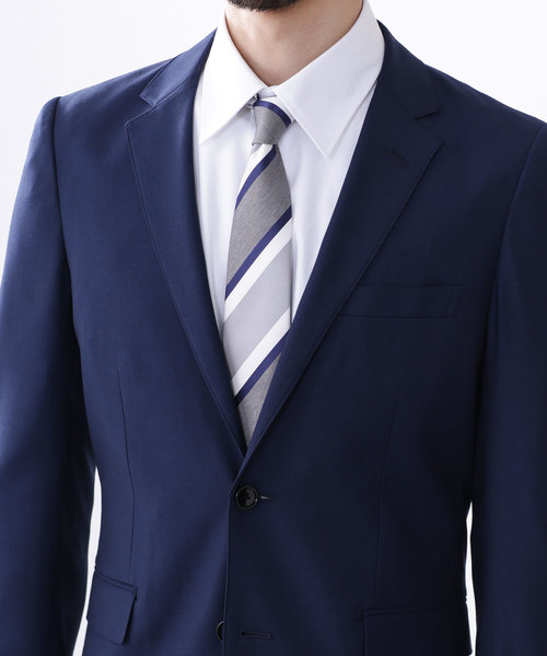 NANO universe（ナノユニバース）の「T/R Investment Jacket（スーツジャケット・メンズ・ブルー/ブラック/グレー・44/48/46）」の9枚目の写真