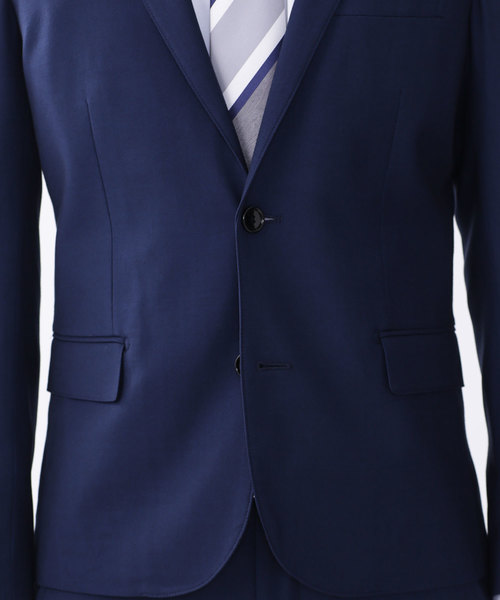 NANO universe（ナノユニバース）の「T/R Investment Jacket（スーツジャケット・メンズ・ブルー/ブラック/グレー・44/48/46）」の10枚目の写真