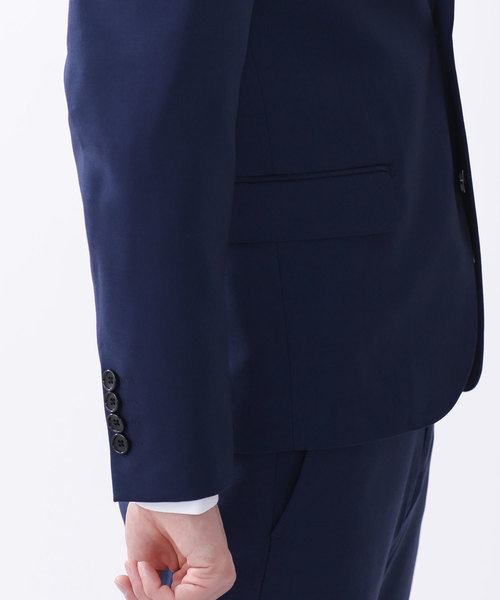 NANO universe（ナノユニバース）の「T/R Investment Jacket（スーツジャケット・メンズ・ブルー/ブラック/グレー・44/48/46）」の12枚目の写真