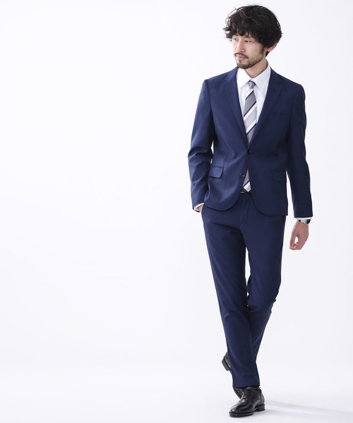 NANO universe（ナノユニバース）の「T/R Investment Jacket（スーツジャケット・メンズ・ブルー/ブラック/グレー・44/48/46）」の15枚目の写真