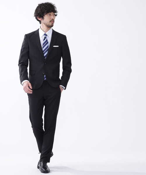 NANO universe（ナノユニバース）の「T/R Investment Jacket（スーツジャケット・メンズ・ブルー/ブラック/グレー・44/48/46）」の16枚目の写真