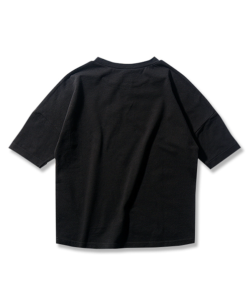 devirock（デビロック）の「ゆるっとTシャツ カットソー 半袖Tシャツ（Tシャツ/カットソー・キッズ・オフホワイト/ブラック/グリーン系その他/レッド系その他/スモークピンク・100cm/110cm/120cm/130cm/140cm/150cm/160cm）」の13枚目の写真