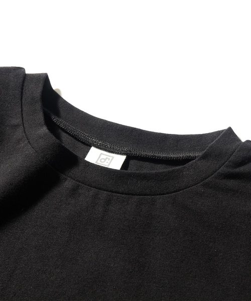 devirock（デビロック）の「ゆるっとTシャツ カットソー 半袖Tシャツ（Tシャツ/カットソー・キッズ・オフホワイト/ブラック/グリーン系その他/レッド系その他/スモークピンク・100cm/110cm/120cm/130cm/140cm/150cm/160cm）」の9枚目の写真