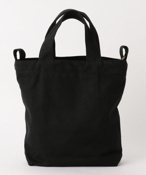 coen（コーエン）の「【Sサイズ】coen2WAYロゴトートバッグ（トートバッグ・レディース・オフホワイト/ブラック・FREE）」の5枚目の写真