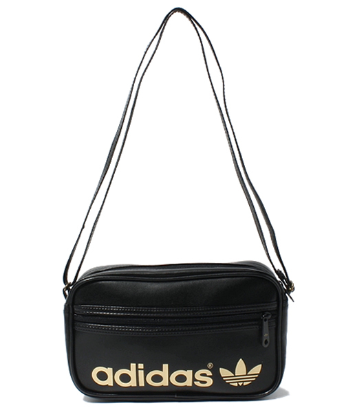 adidas Originals(アディダスオリジナルス)の「2013 adidas AC MINI AIR BAG アディダス ミニショルダー バッグ(ショルダーバッグ・レディース・ブラック/ピンク・ONE SIZE)」の2枚目の写真