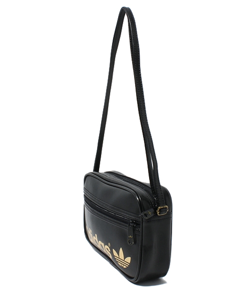 adidas Originals(アディダスオリジナルス)の「2013 adidas AC MINI AIR BAG アディダス ミニショルダー バッグ(ショルダーバッグ・レディース・ブラック/ピンク・ONE SIZE)」の3枚目の写真