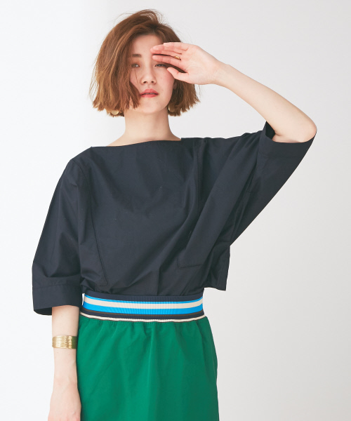 Abahouse Devinette（ドゥヴィネット）の「ハシゴレースプルオーバーシャツ（シャツ/ブラウス・レディース・ホワイト/ブラック/ターコイズブルー・FREE）」の2枚目の写真