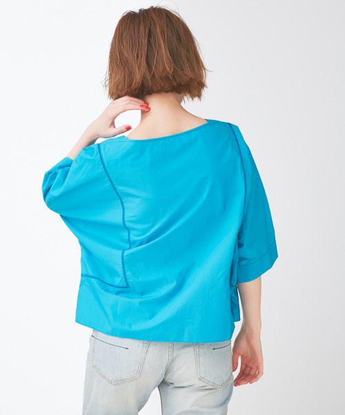 Abahouse Devinette（ドゥヴィネット）の「ハシゴレースプルオーバーシャツ（シャツ/ブラウス・レディース・ホワイト/ブラック/ターコイズブルー・FREE）」の5枚目の写真