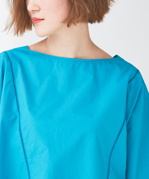 Abahouse Devinette（ドゥヴィネット）の「ハシゴレースプルオーバーシャツ（シャツ/ブラウス・レディース・ホワイト/ブラック/ターコイズブルー・FREE）」の7枚目の写真