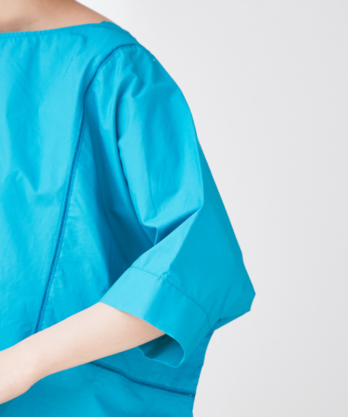 Abahouse Devinette（ドゥヴィネット）の「ハシゴレースプルオーバーシャツ（シャツ/ブラウス・レディース・ホワイト/ブラック/ターコイズブルー・FREE）」の11枚目の写真