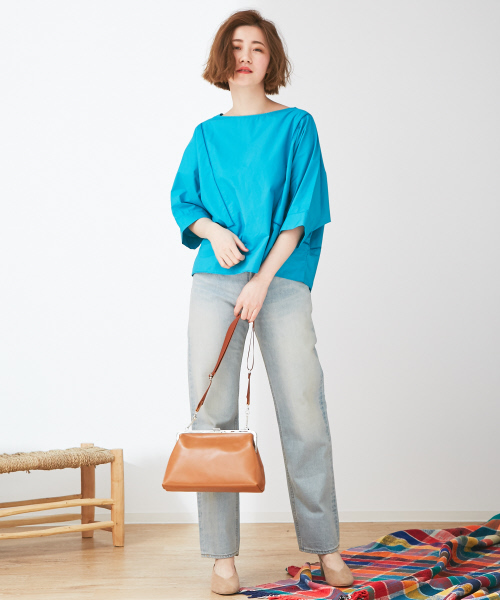 Abahouse Devinette（ドゥヴィネット）の「ハシゴレースプルオーバーシャツ（シャツ/ブラウス・レディース・ホワイト/ブラック/ターコイズブルー・FREE）」の10枚目の写真