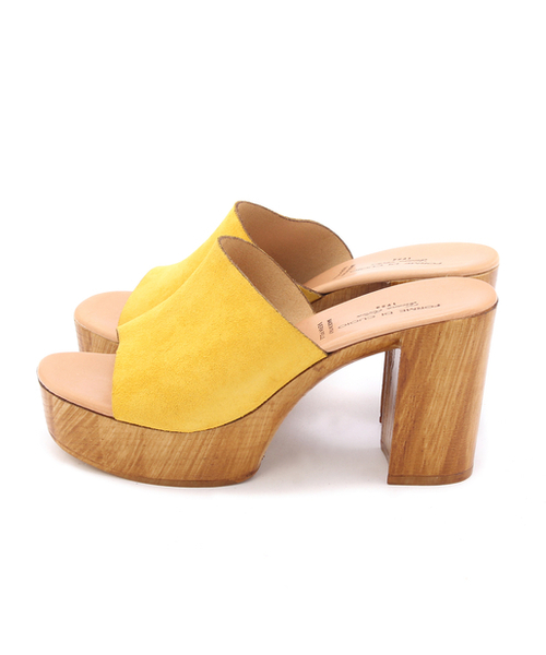 CIAOPANIC（チャオパニック）の「チャンキーカバーサンダル（サンダル・レディース・ベージュ/マスタード・37/38/36）」の16枚目の写真